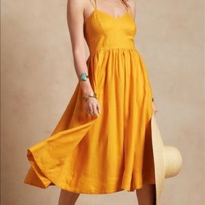 Banana Republic linen dress